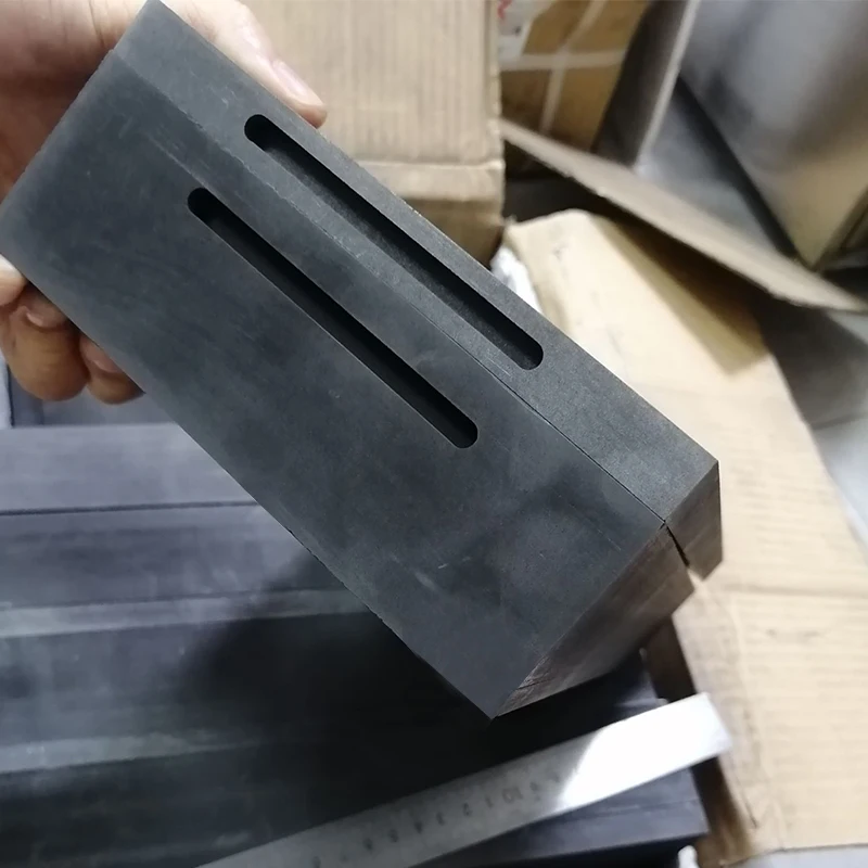 4-зубая форма Gitter Hoch dichte hochreine Guss barren Graphit графтовый блок галстук-галстук
