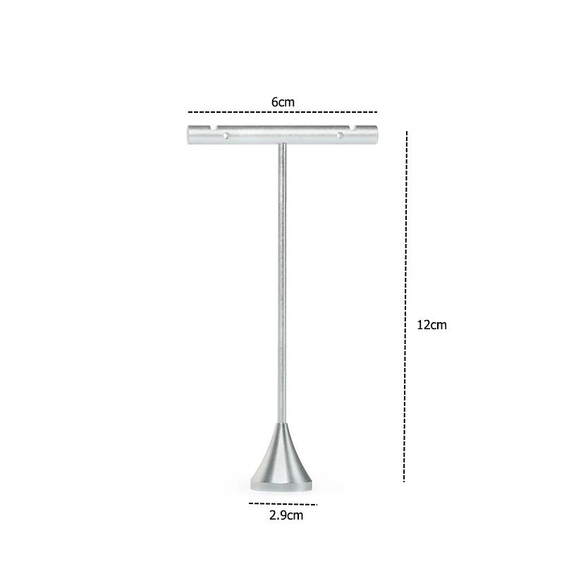 

Металлическая подставка для сережек и ювелирных изделий, T-образный держатель для сережек, висячая башня, полка для хранения, органайзер для демонстрации кабинета, окна