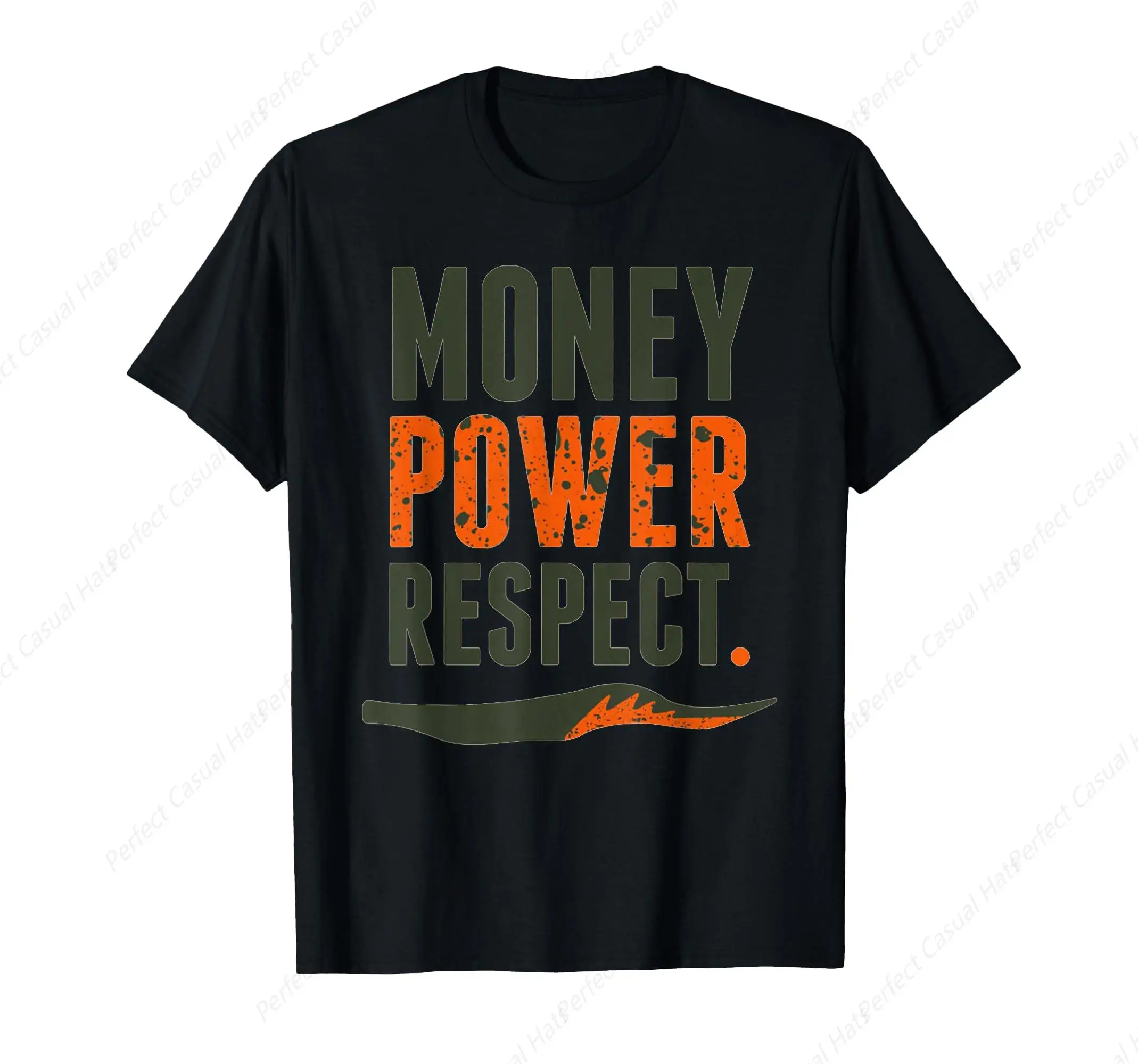 Футболка Money Power Respect для мужчин и женщин отдыха свободная футболка из чистого