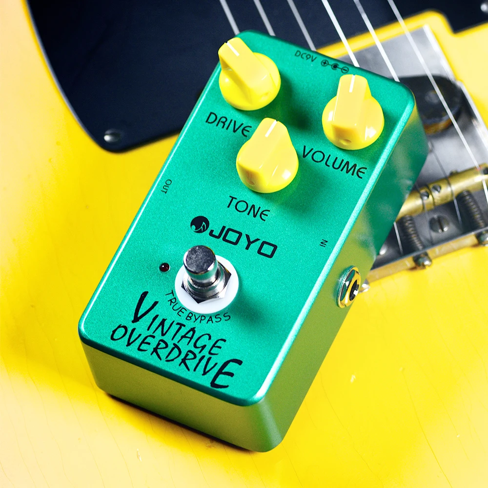 JOYO JF-01 Классическая винтажная Педаль Overdrive для отображения электрической гитары |