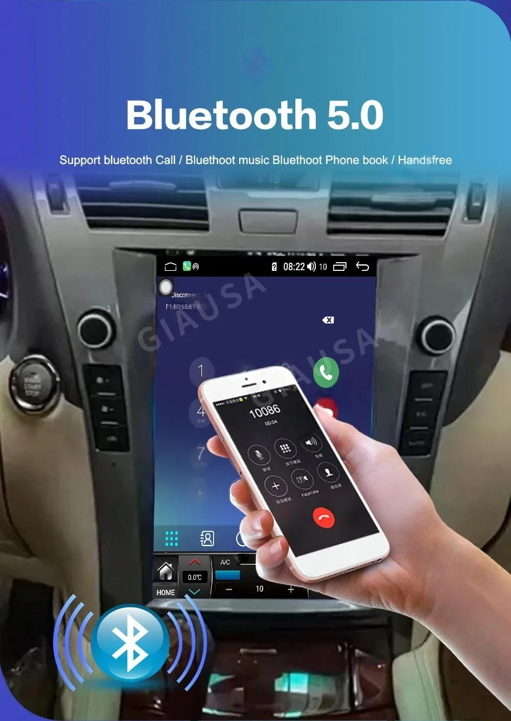 Фото Авто радио Android 14 для Lexus LS46 2006-2010, автомобильный GPS-навигатор, авто стерео экран, мультимедийный радиоплеер, головное устройство Carplay №5