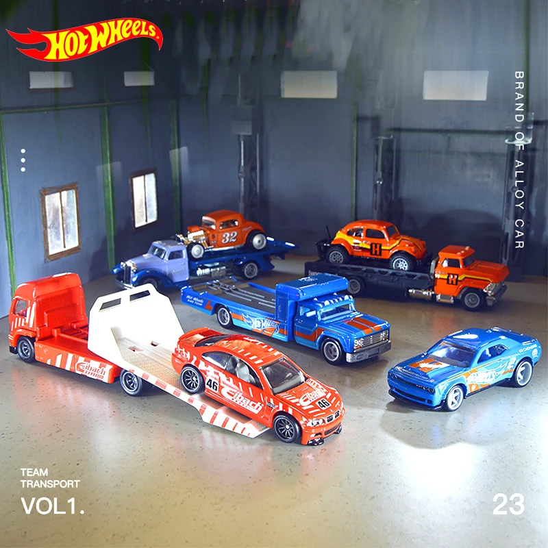 

Original Hot Wheels Premium Car Team Transport Car Culture Hotwheels Diecast 1/64 Kids Boys Toys for Children Birthday Gifts