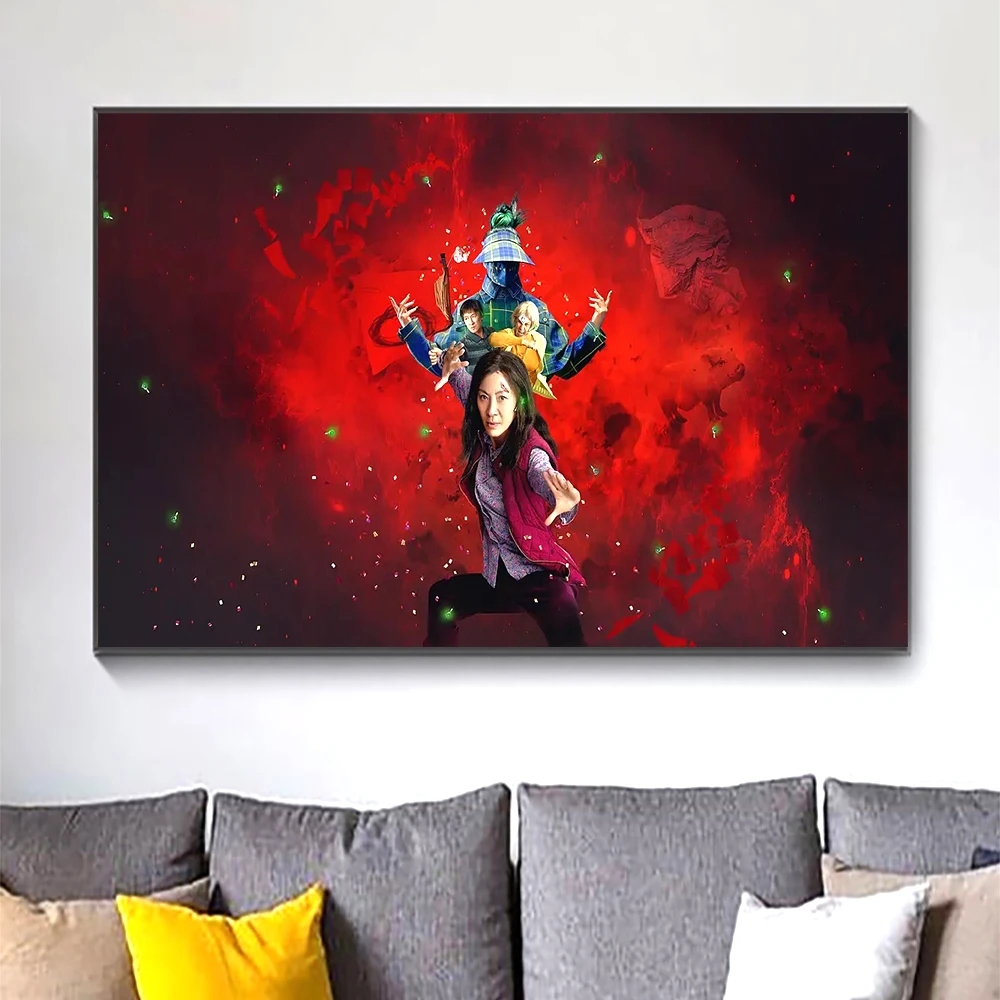 2022 плакат из скандинавского фильма все вокруг за один раз на холсте декоративная