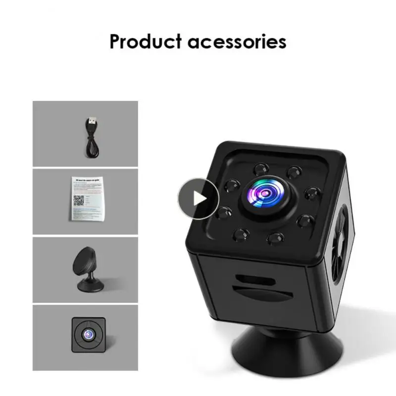 

Mini Smart Cam Recorder 1080p Wifi Surveillance Cameras Cameras Security Protection Motion Detection Camera Night