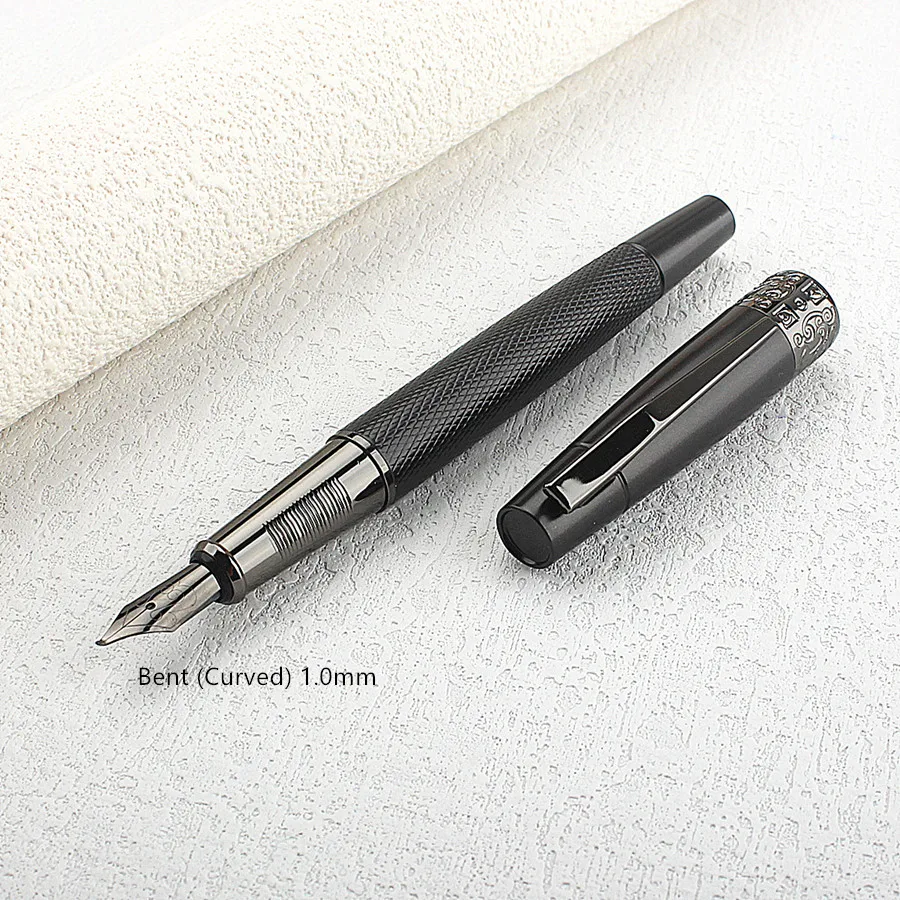 

Металлическая перьевая ручка MONTE MOUNT Jinhao 75/35 чёрно-красная