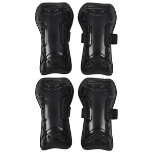 Black Durable New 2 Pair Competition Pro Soccer Shin Guard Pads Shinguard Protector