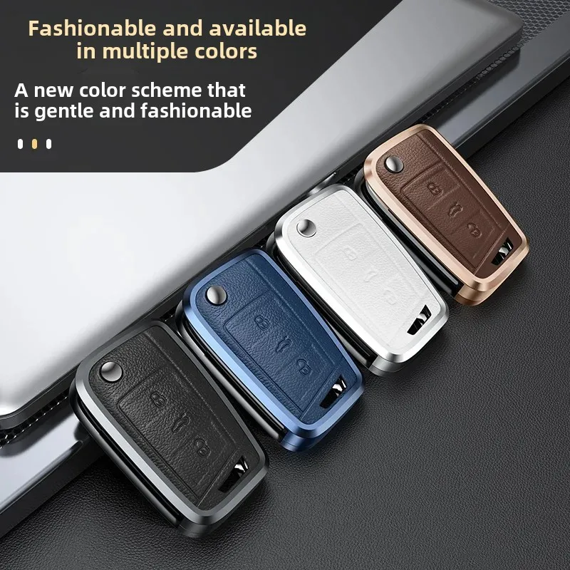 Чехол для ключей от автомобиля Golf 7 Tourguide Linger Passat подходит VW интеллектуальный ключ