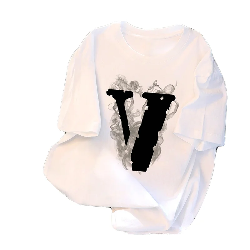 Футболка женская оверсайз с графическим принтом корейский топ в стиле Харадзюку