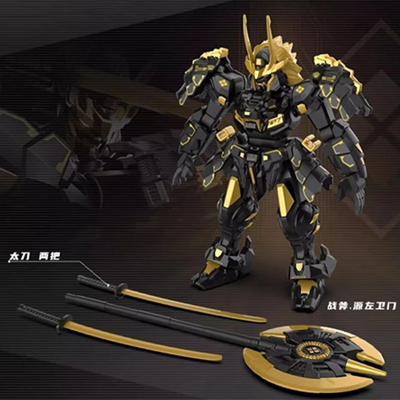 Оригинальная фигурка Moshowtoys Takeda Shingen черное золото ограниченная серия модель