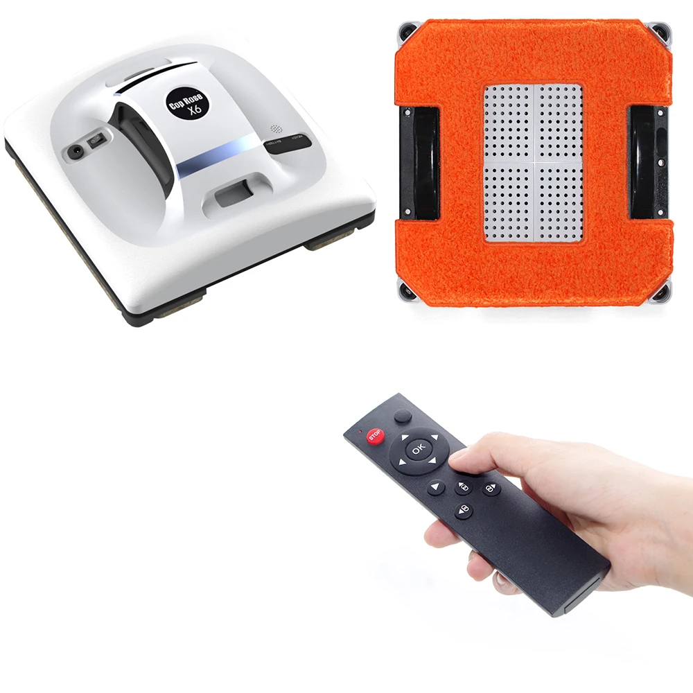 

Cop Rose X6 window robot cleaner anti fall, robot cleaner wall glass, auto glass robot vacuum cleaner