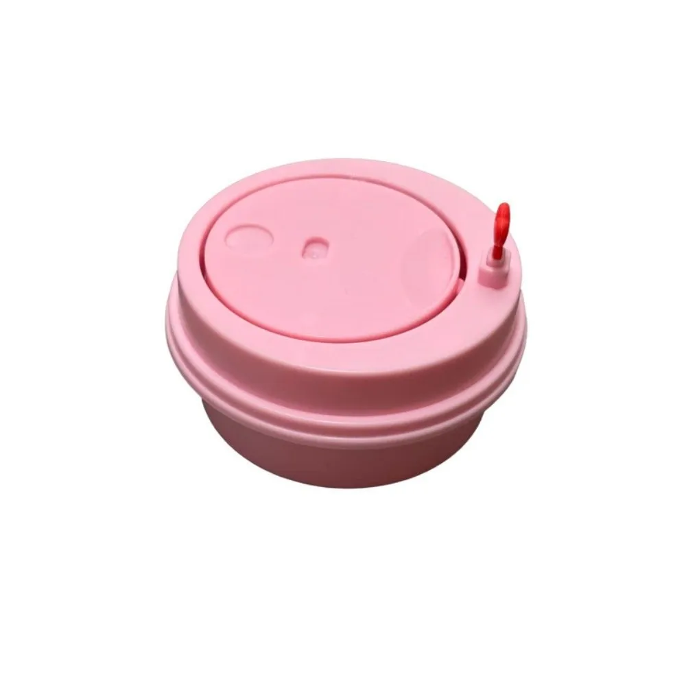 Фото Вращающаяся шкатулка для украшений в форме сердца с откидной крышкой, креативная, в современном стиле, компактная, романтичная, для хранения первого кусочка молочного чая №2
