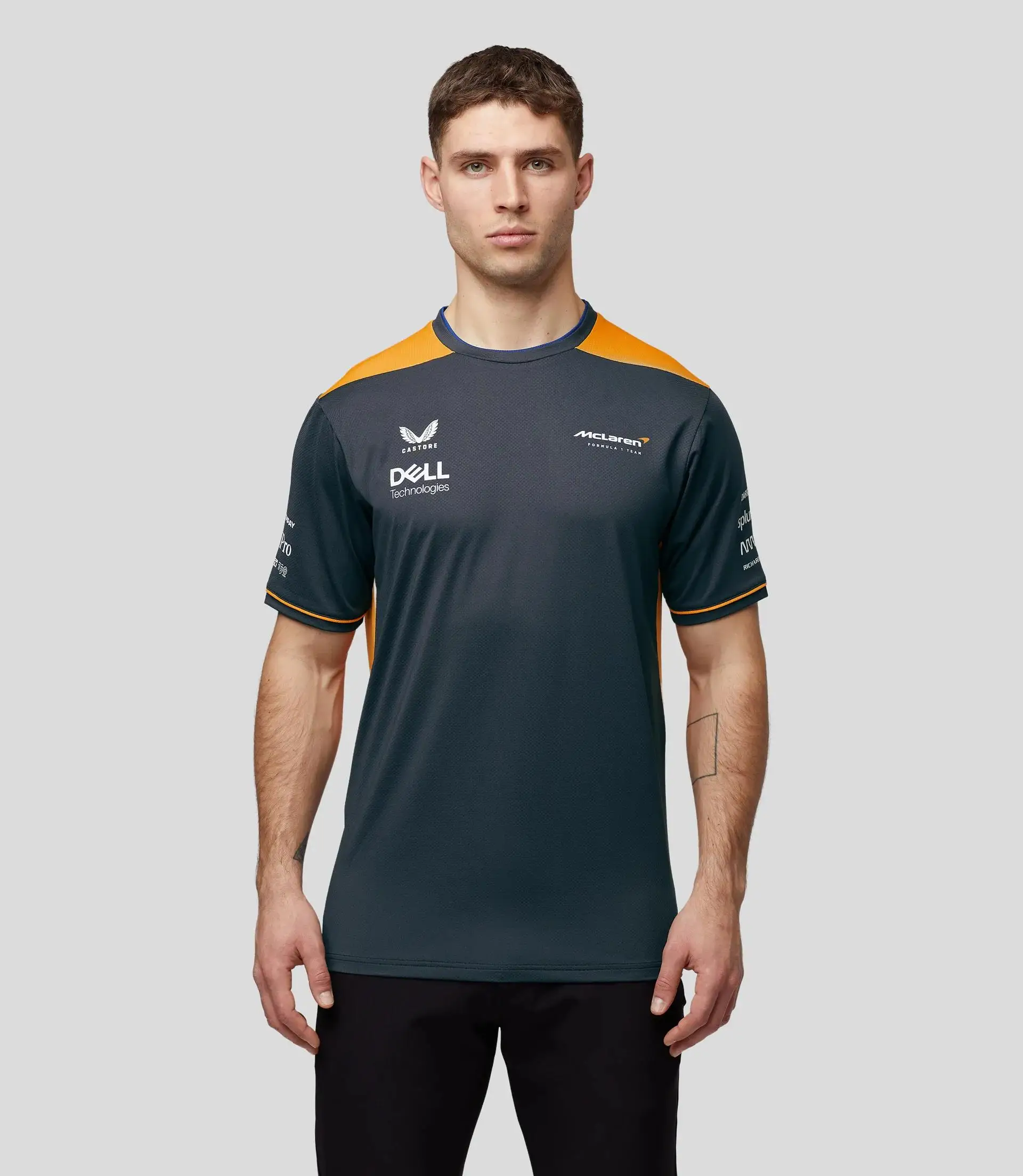 

F1 Shirt Short Sleeve McLaren Formula One T-Shirt Quick Dry Breathable Moto Shirt Ricardo Norris T-Shirt