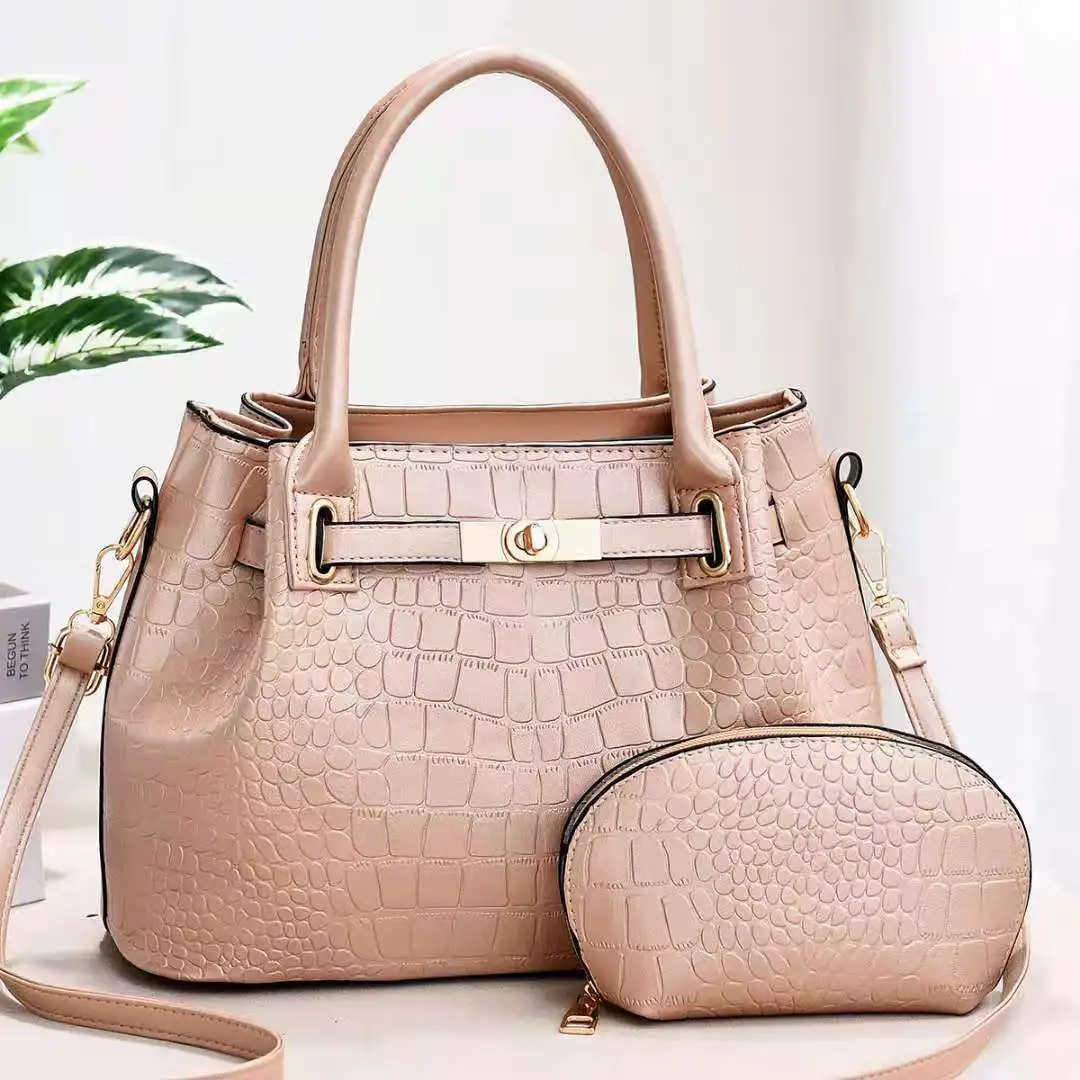 

New Fashion Crocodile Pattern Mother Cross Body Bags for Women