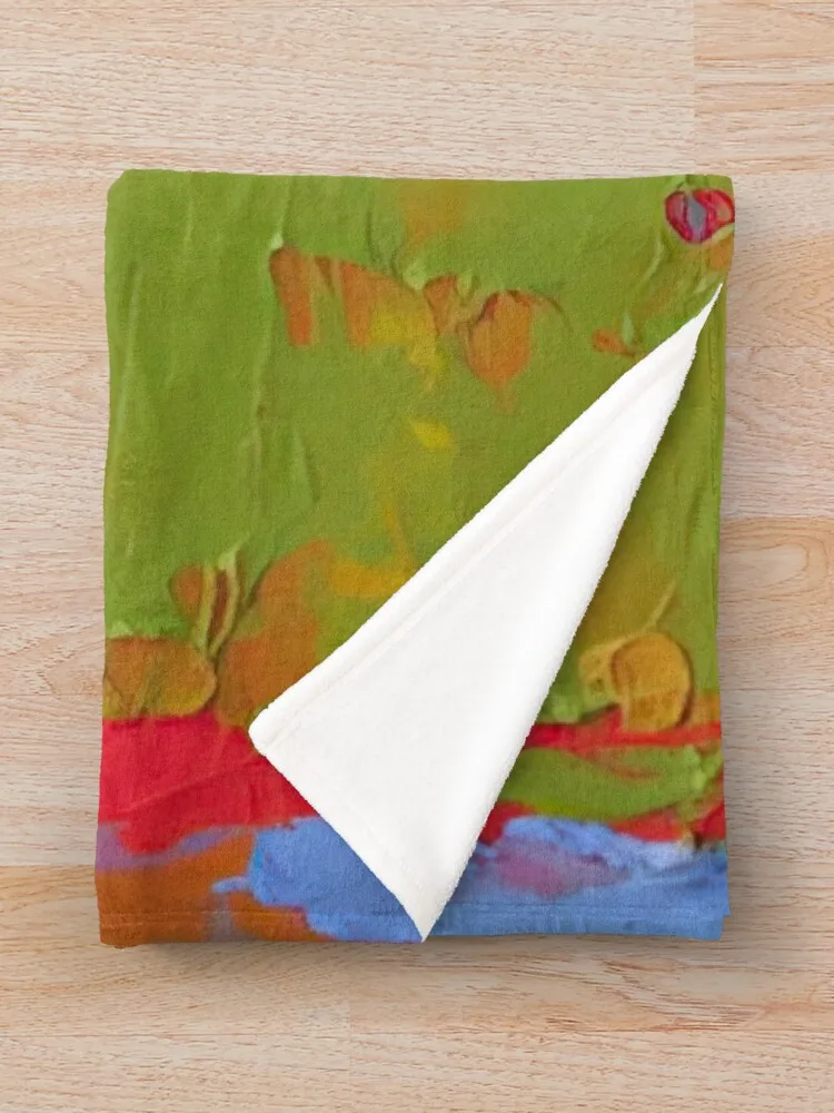 John Hoyland - 21.1.75 1975 Плед-кровать Модные фланелевые одеяла