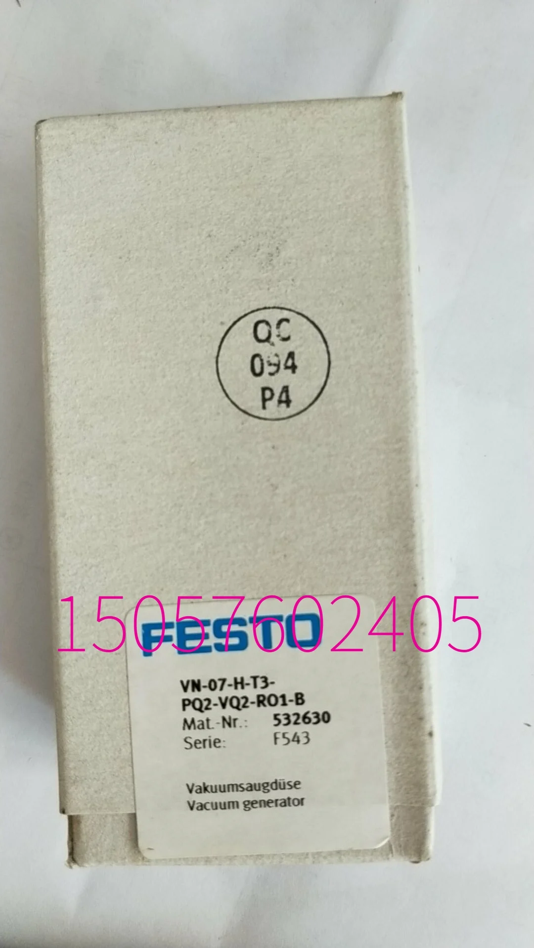 Festo FESTO LR-1/4-D-I-MINI-MPA регулирующий клапан давления 8002390 подлинный запас