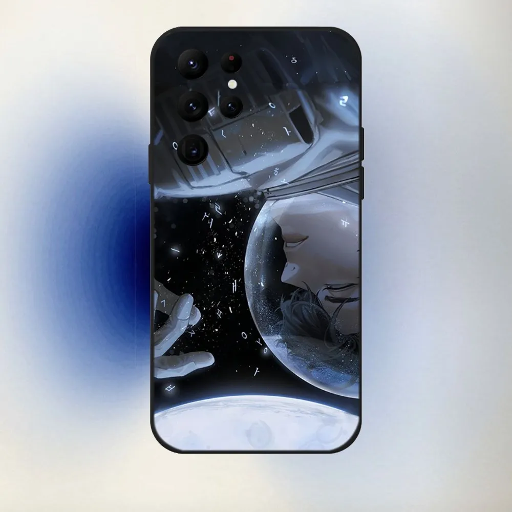 O-Omniscient Reader Viewpoint Phone Case For Samsung S24 23 22 30 21 10 9 Ultra Plus Lite FE 5G Black Soft