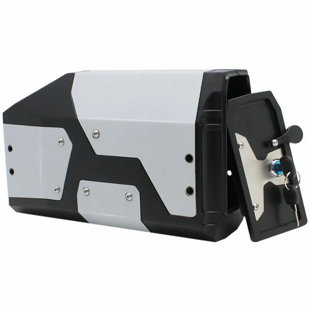 

Strong Motorcycle Side Storage Box Useful Motorcycle Pannier Container