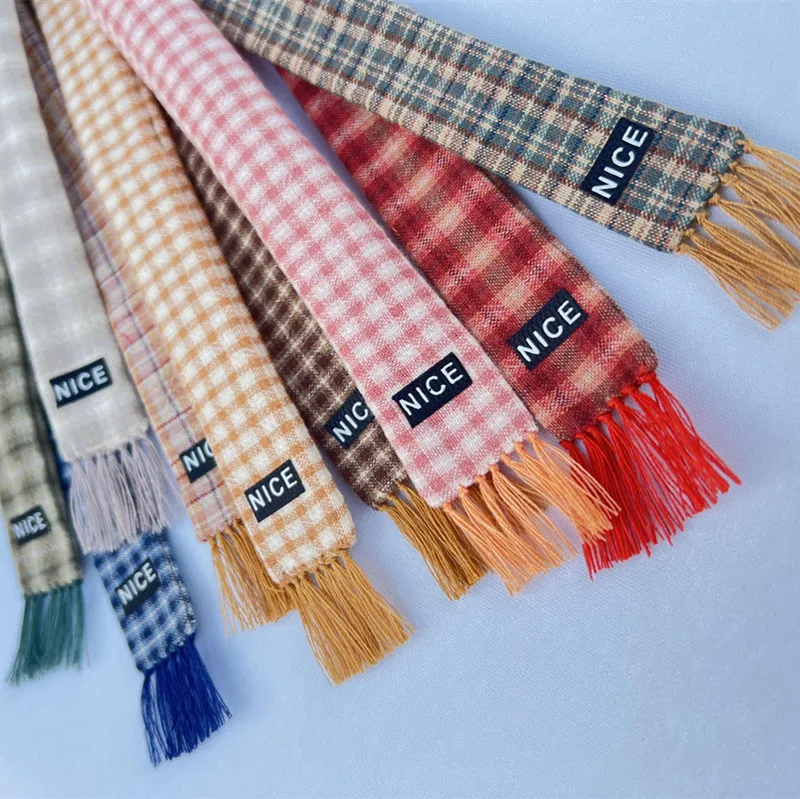 New Ob11 Plaid Scarf Accessories for  Obitsu11,molly, P9, Gsc, Ymy, 1/12bjd Doll Accessories Joint Body doll