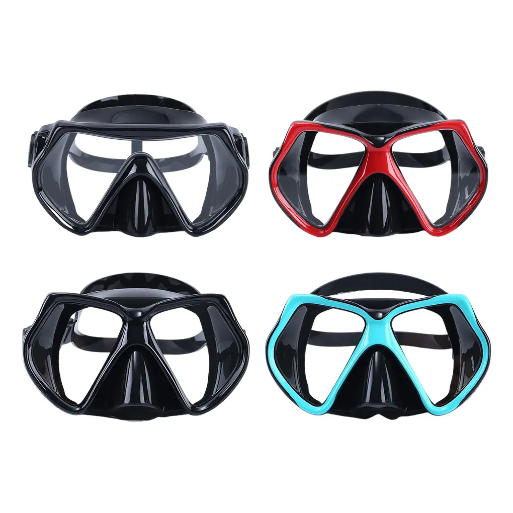 

Swim Like Pro Swimming Goggles - Breathtaking Views And Natural Wonder Awaits Marine World PC Scuba Diving Mask red frame