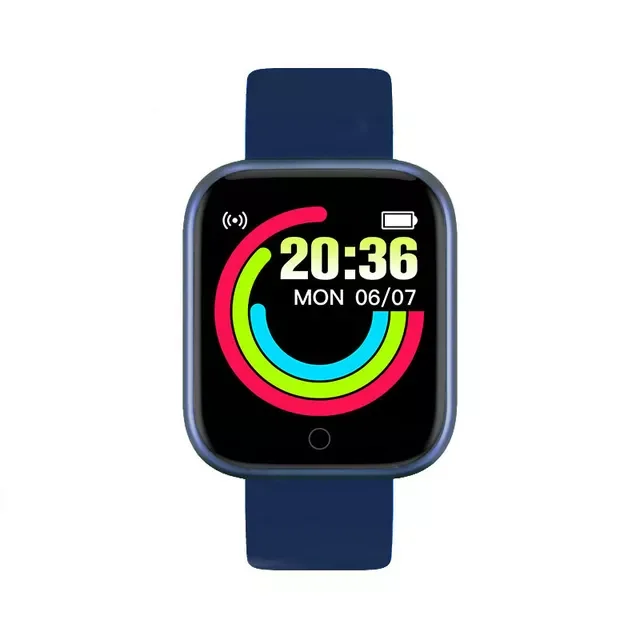 

Quality New Y68 Smartwatch 1.44 inch Screen Women Men Bluetooth Fitness Smart Watch Pedometer DIY Wallpaper Fitpro Version