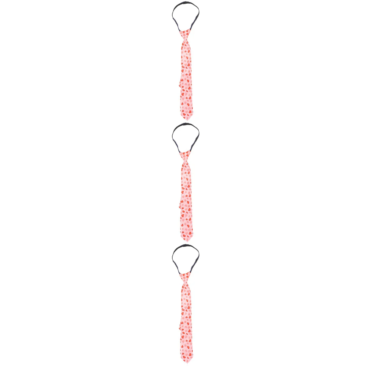 

3 Valentine's Day Necktie Lightweight Valentine's Day Printing Tie