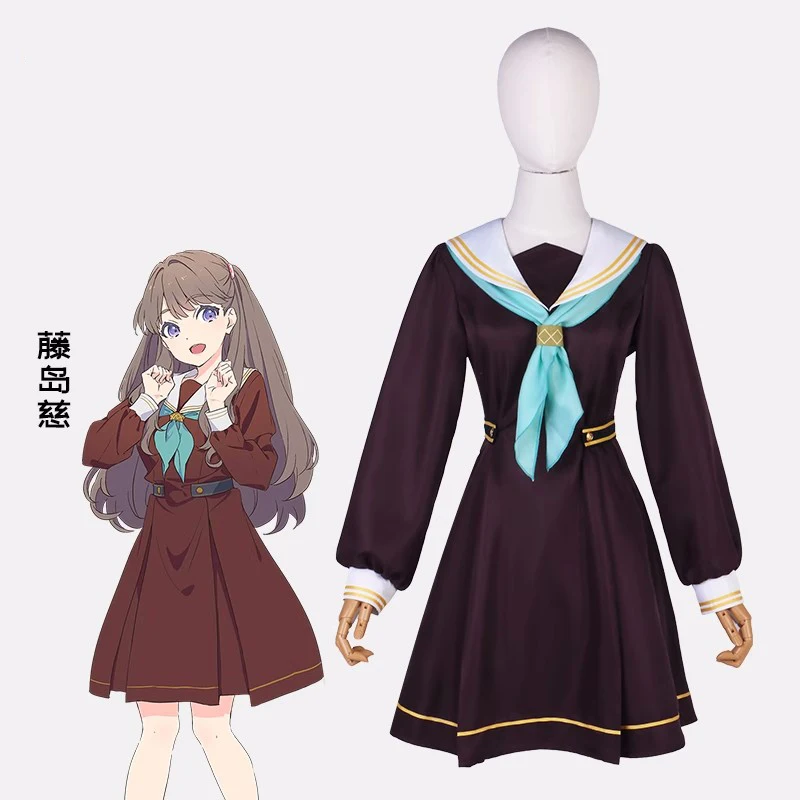 

Костюм для косплея COS-KiKi LoveLive Hasu No Sora Jogakuin School Idol Club Murano Sayaka/Yugiri Tsuzuri Сейлор