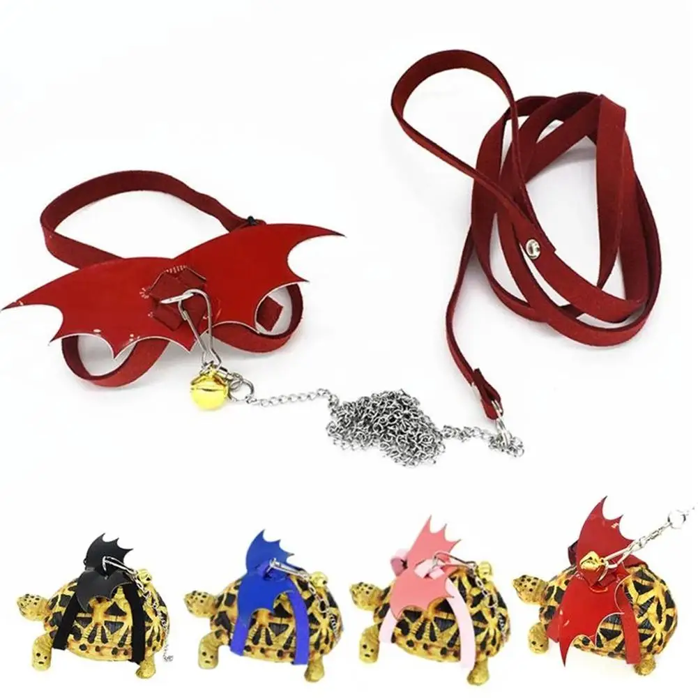 

Lizard Outdoor Traction Rope Adjustable Harness Leashes With Wing Decoration Suitable For Bust Within 8-18 Cm pet Supplies