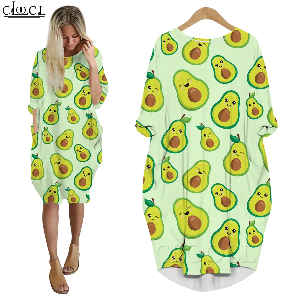 CLOOCL платья с круглым вырезом и длинным рукавом женские повседневные пуловеры в