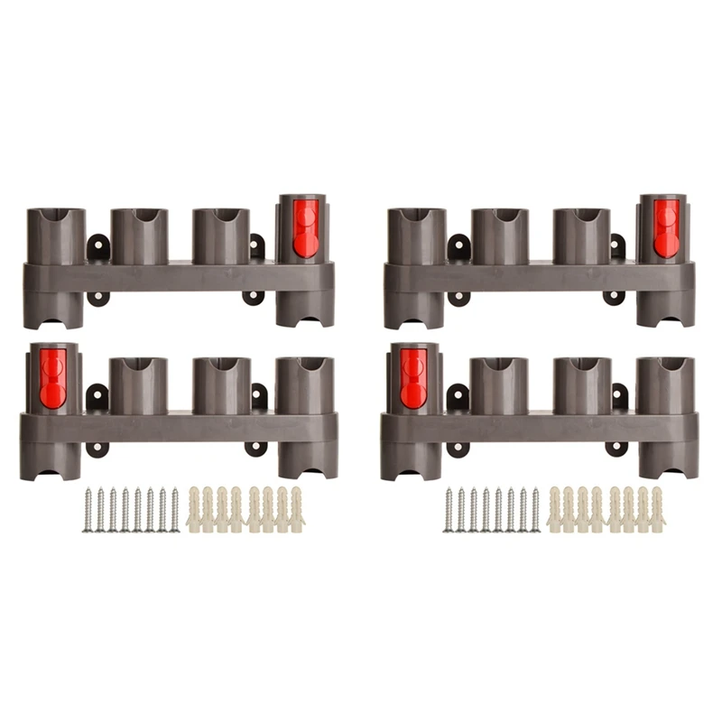 

Promotion! 4PCS Accessory Holder For Dyson Vacuum Cleaner V15 V12 V11 V10 V8 V7 Attachment Holder Wall Mount Tool Holder Organiz