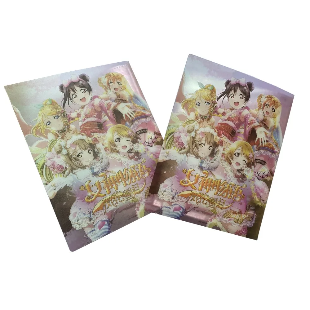 Альбом для открыток с изображением богини книга мультяшным аниме новая