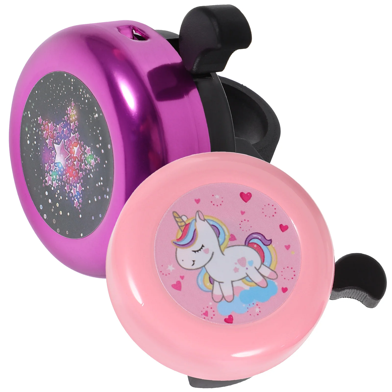 2 шт. велосипедный звонок для малышей рожок с единорогом езды на велосипеде детей