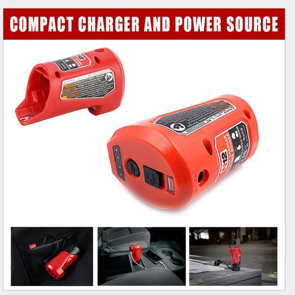 Зарядное устройство N12 для литий-ионных батарей конвертер Milwaukeee M12 12 В