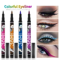 36h waterproof liquid colored eyeliner pencil sweatproof long lasting smooth eye liner pen eyes makeup cosmetics for beginners
