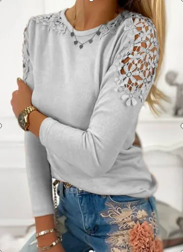 

2021 spring and autumn women's casual T-shirt