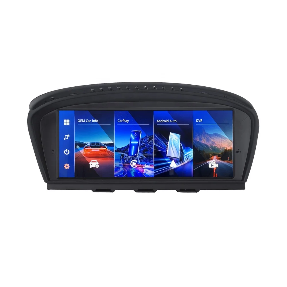 Фото Мультимедийная система для автомобиля Linux 8.9'' 1920*720 с DSP, CarPlay и GPS-навигацией для BMW 5 серии E60 2005-2010 (CIC/CCC) №1