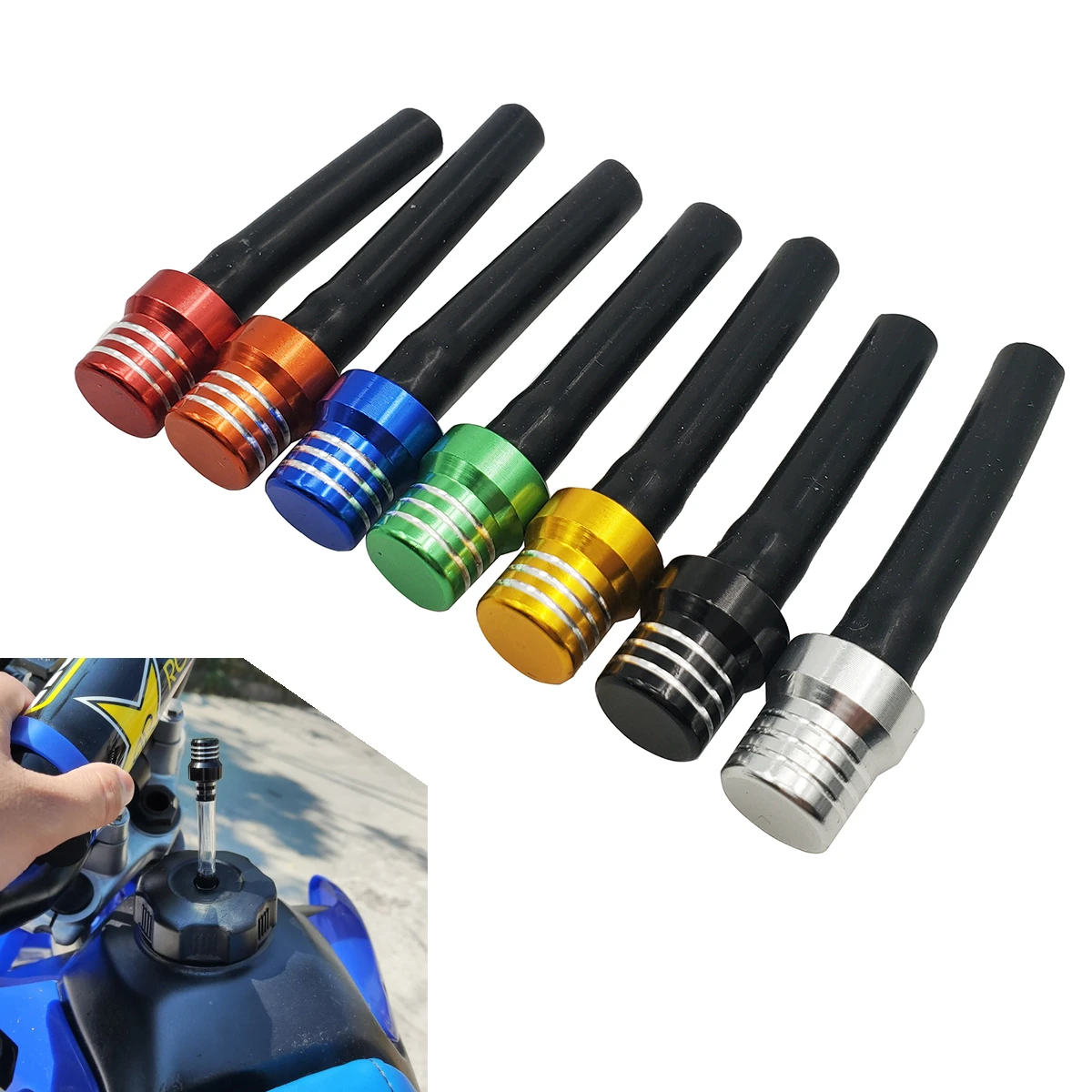 Топливный бак CNC, Воздушная решетка, газовая крышка, масляный клапан для мотоцикла, мотокросса EXC EXCF SX SXF SXS XC XCR XCW XCF XCRF NXC MX SMR Enduro