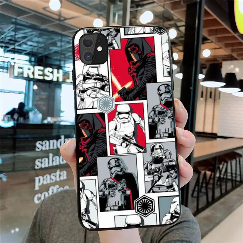 Чехол для телефона Star Wars R2D2 Дарт Вейдер штурмовик чехол iphone 13 12 11 Pro Max Mini XS 8 7 6 6S Plus X