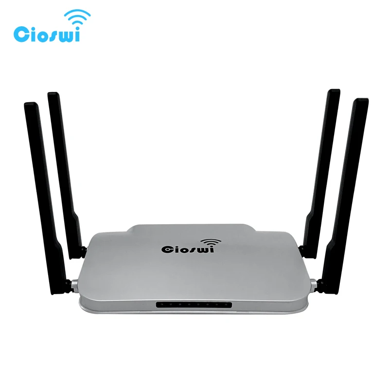 

Cioswi 1200Mbps Wireless WiFi Router Wi-Fi Repeater Dual Band Gigabit LAN WISP/Repeater/AP Mode,1WAN+4LAN RJ45 Ports