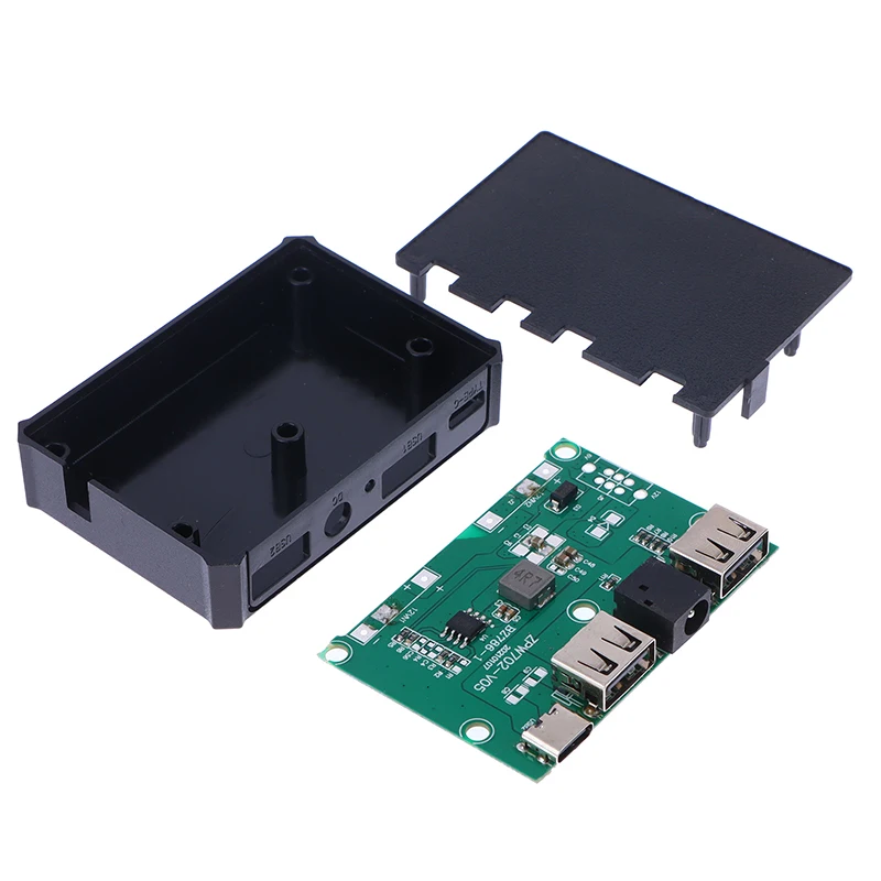 

1Pc 5V-20V to 5V 3A Dual USB Charger Regulator For Solar Panel Power Bank Dual USB Charge Voltage Controller Regulator Charger