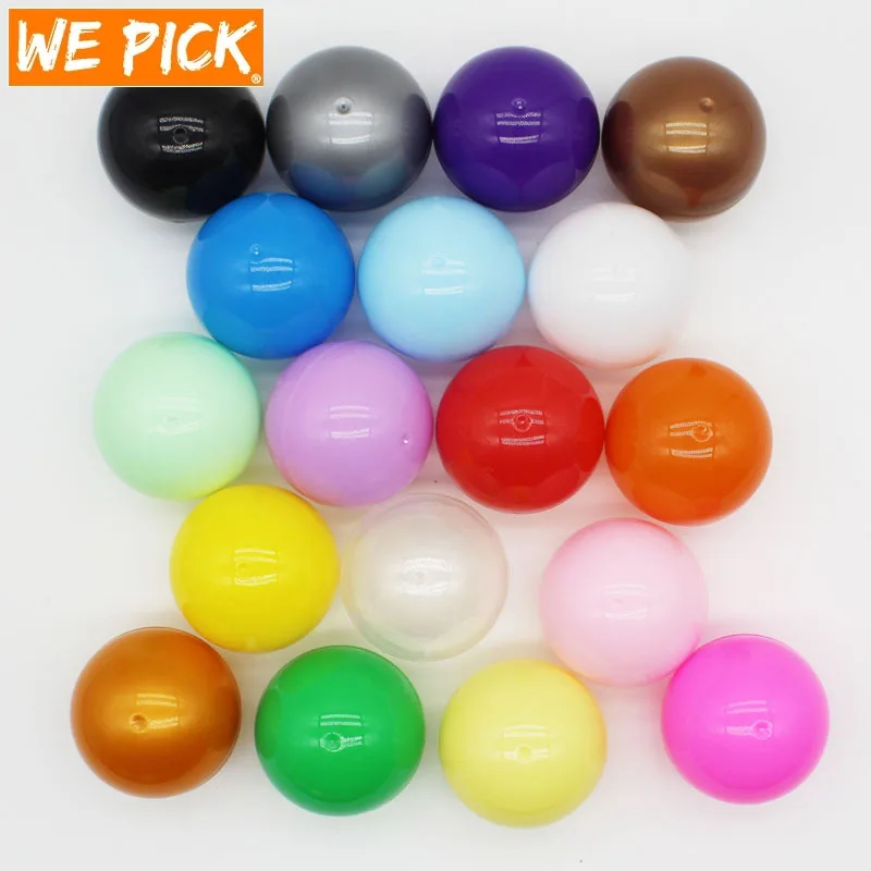 

10PCS Diameter 70MM Plastic PP Toys Capsules Surprise Ball Transparency Clear Container Box Eggshell For Vending Machine