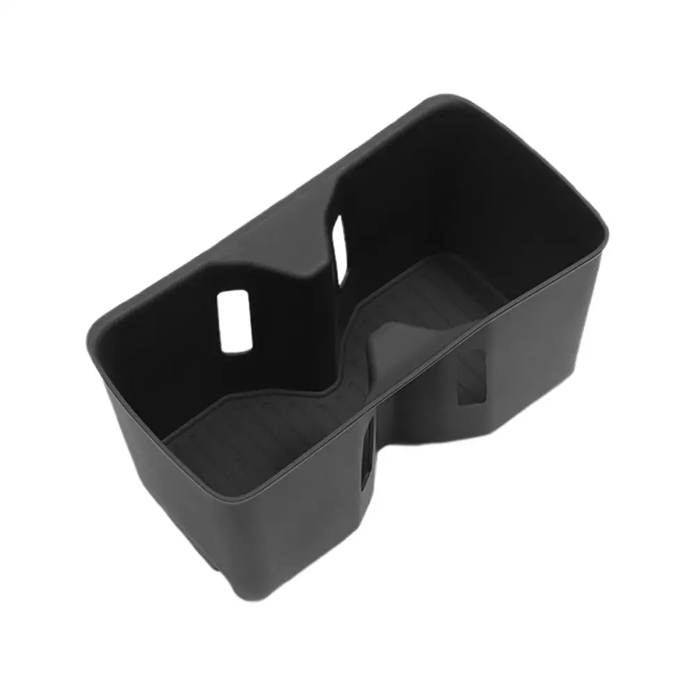 

Для Hyundai Santa Fe 2024, держатель для чашки на центральной консоли, силиконовый лоток для хранения, автомобильный противоскользящий коврик для воды, аксессуары для салона автомобиля