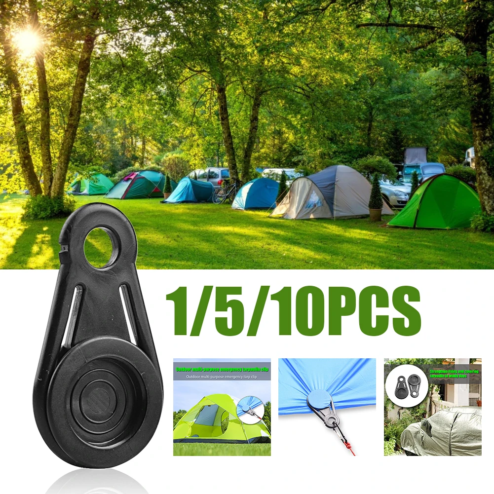 

Outdoor Tent Canopy Clip Plastic Lightweight Windproof Awning Fixed Buckle for Tent Camping Hiking Backpacking Outdoor Activity