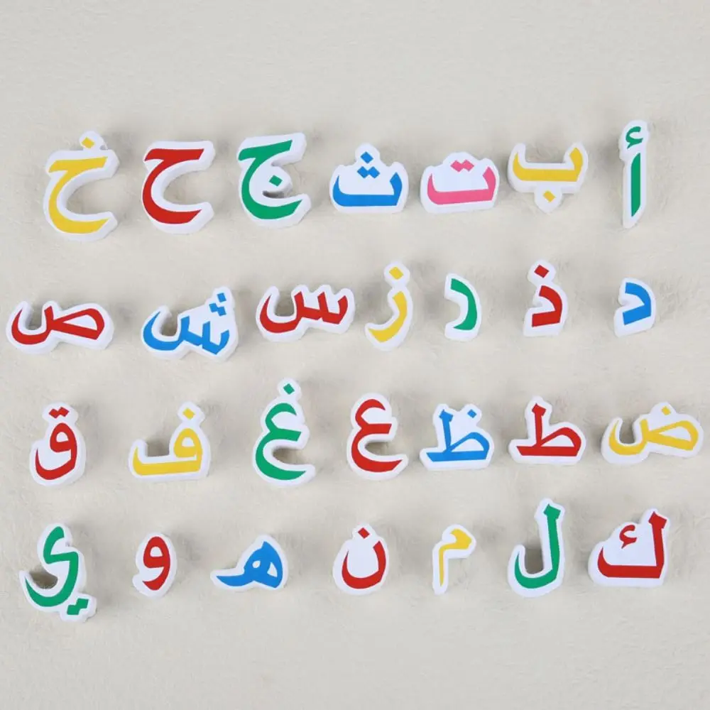 

Обучающие игры, пазлы с арабским алфавитом, Обучающие блоки, деревянные арабские подходящие игрушки, головоломки с буквами