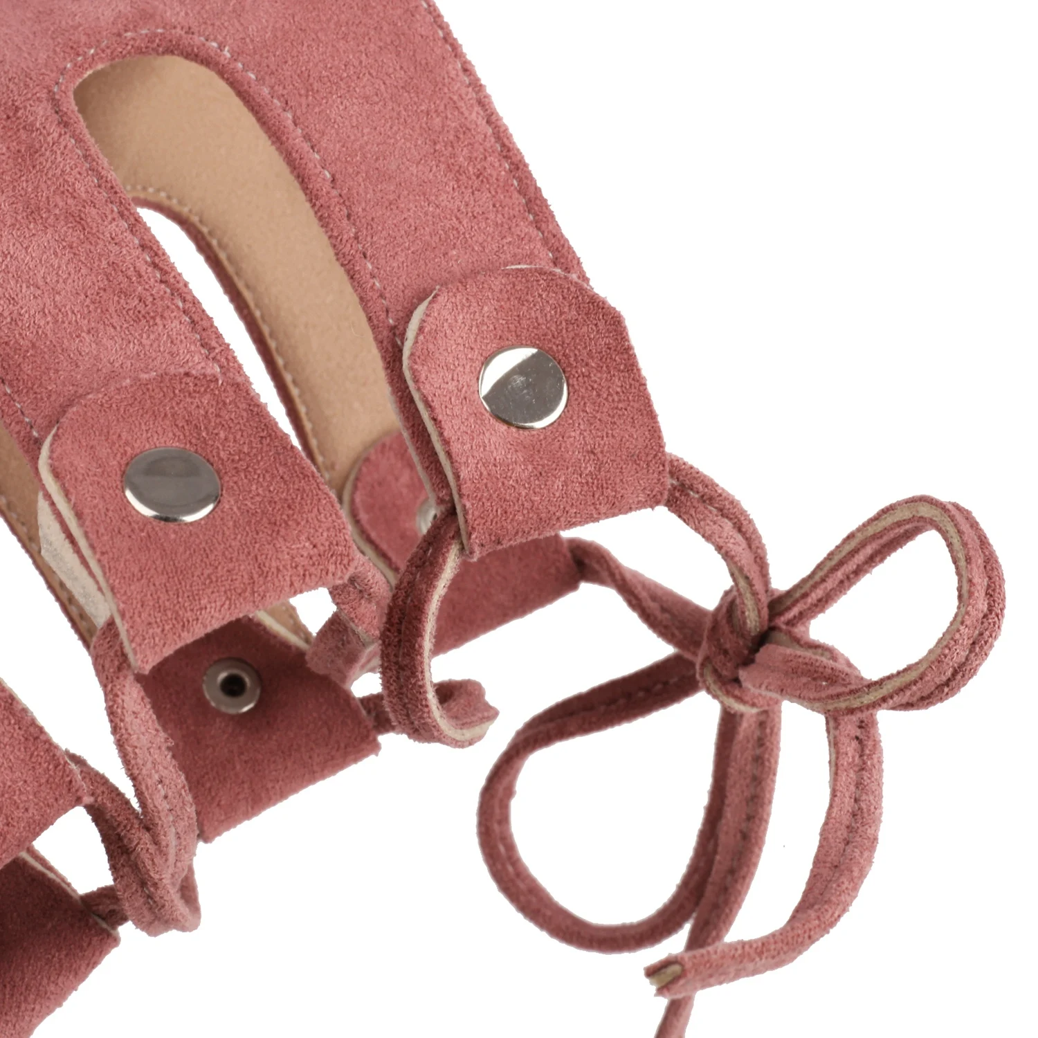 Beach Gladoator Sandals Women Flat with Med Heels Shoes Flock Wedges Pink Beige Black Cross Bandage Platform Flats Size 35-46