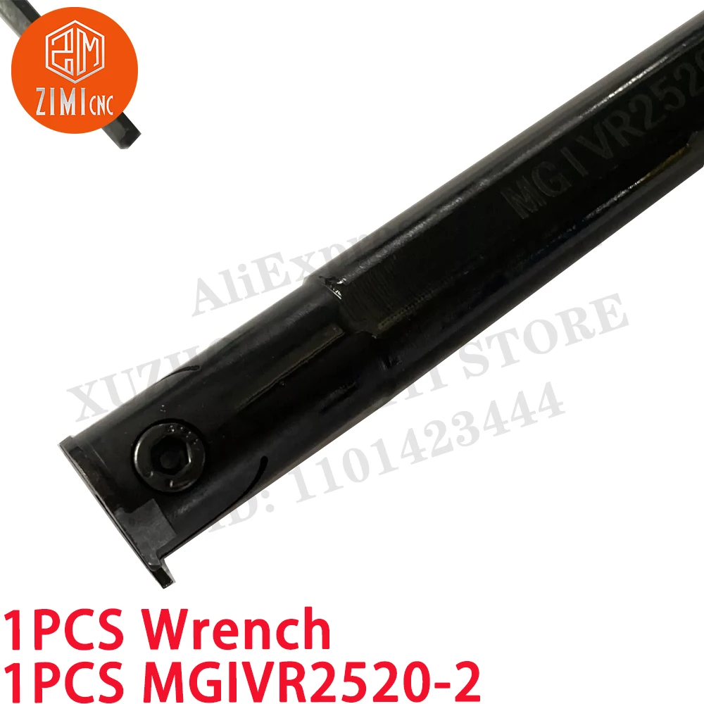 1PCS MGIVR2520-2 Токарный отрезной станок Держатель токарного инструмента для