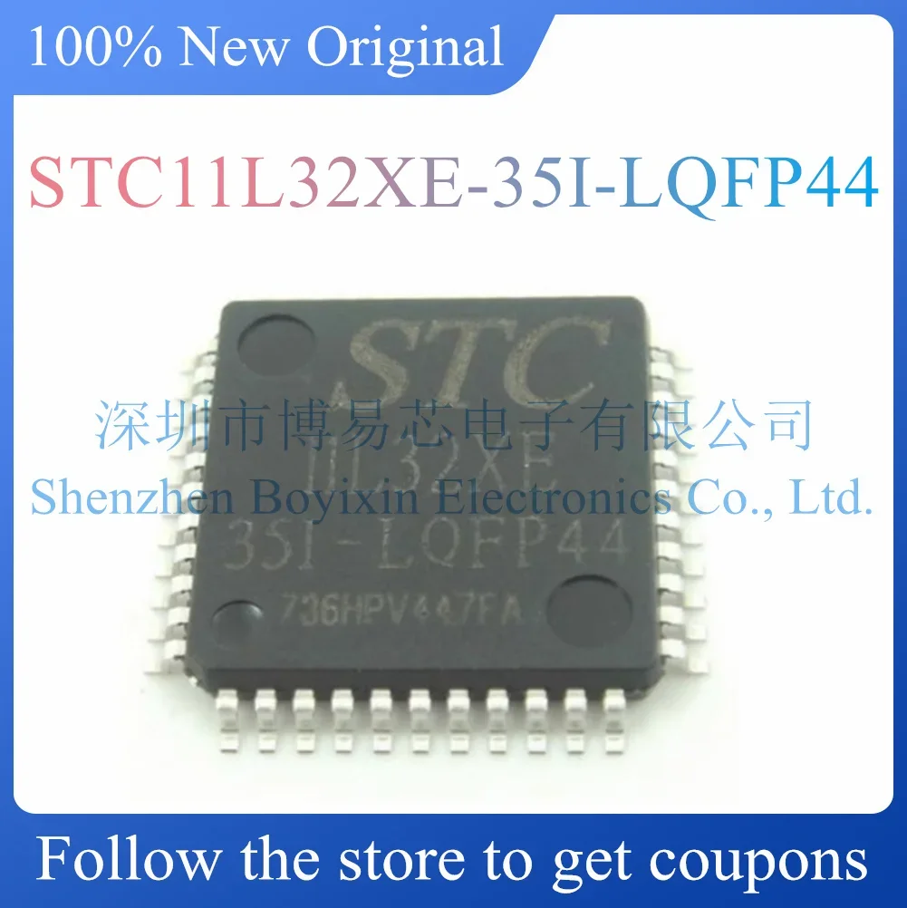 NEW STC11L32XE-35I-LQFP44 Original Product LQFP-44