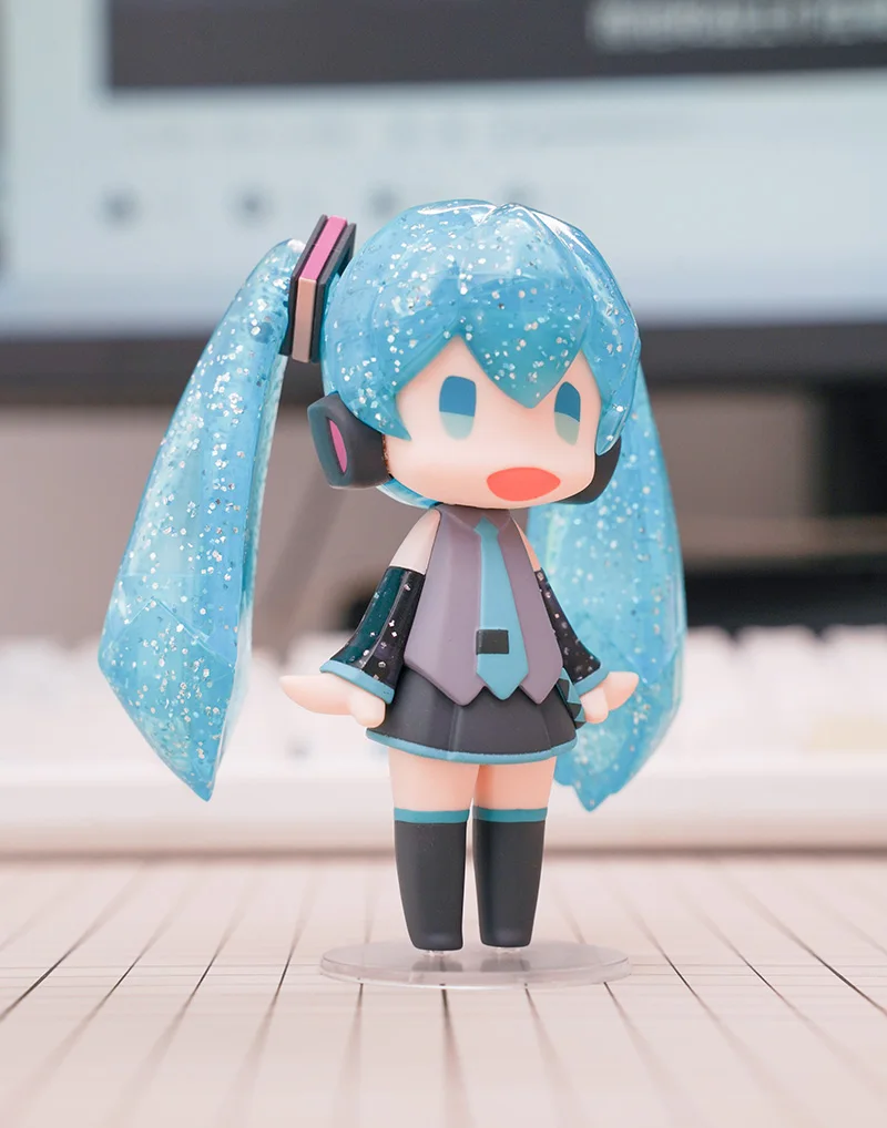 Подлинная экшн-фигурка ГСК Hello Good Smile Hatsune Miku Аврора красочная/прозрачная