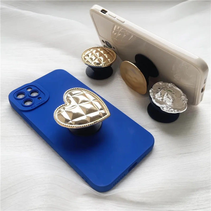 3D Гальванизированный металлический серебристый держатель-подставка для