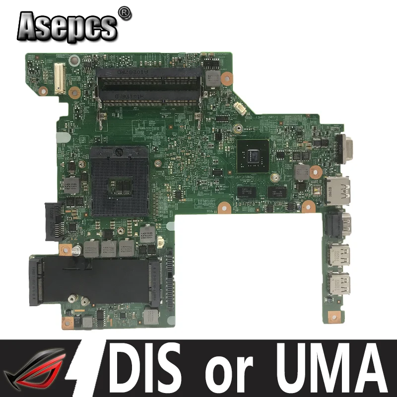 

CN-08YN7X для DELL Vostro 3400 V3400 HM57 материнская плата для ноутбука 09297-1 48.4ES11.011 CN-0KDVWC с DIS или UMA