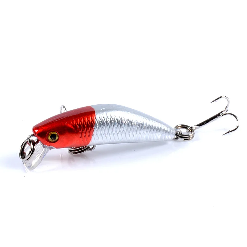 Mini Sinking Minnow Wobblers Fishing Lures 4.5cm 2.8g Trout Artificial plastic Hard Bait Jerkbait Crankbait Bass Fishing Tackle